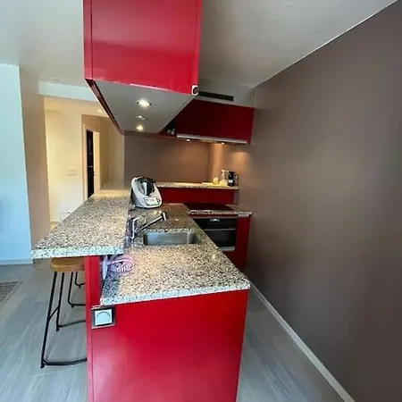 شقة Charmant Appartement Rivaz Rivaz